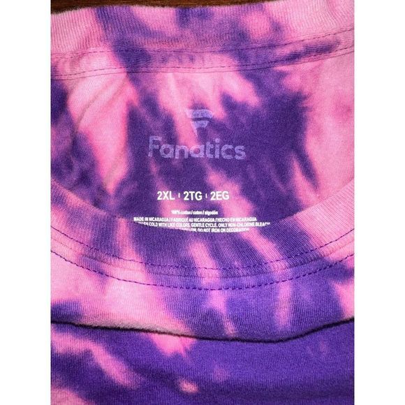 Los Angeles Lakers Showtime Bleached Tee - Picture 4 of 4